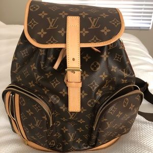 Louis Vuitton Bosphore Monagram Canvas Backpack